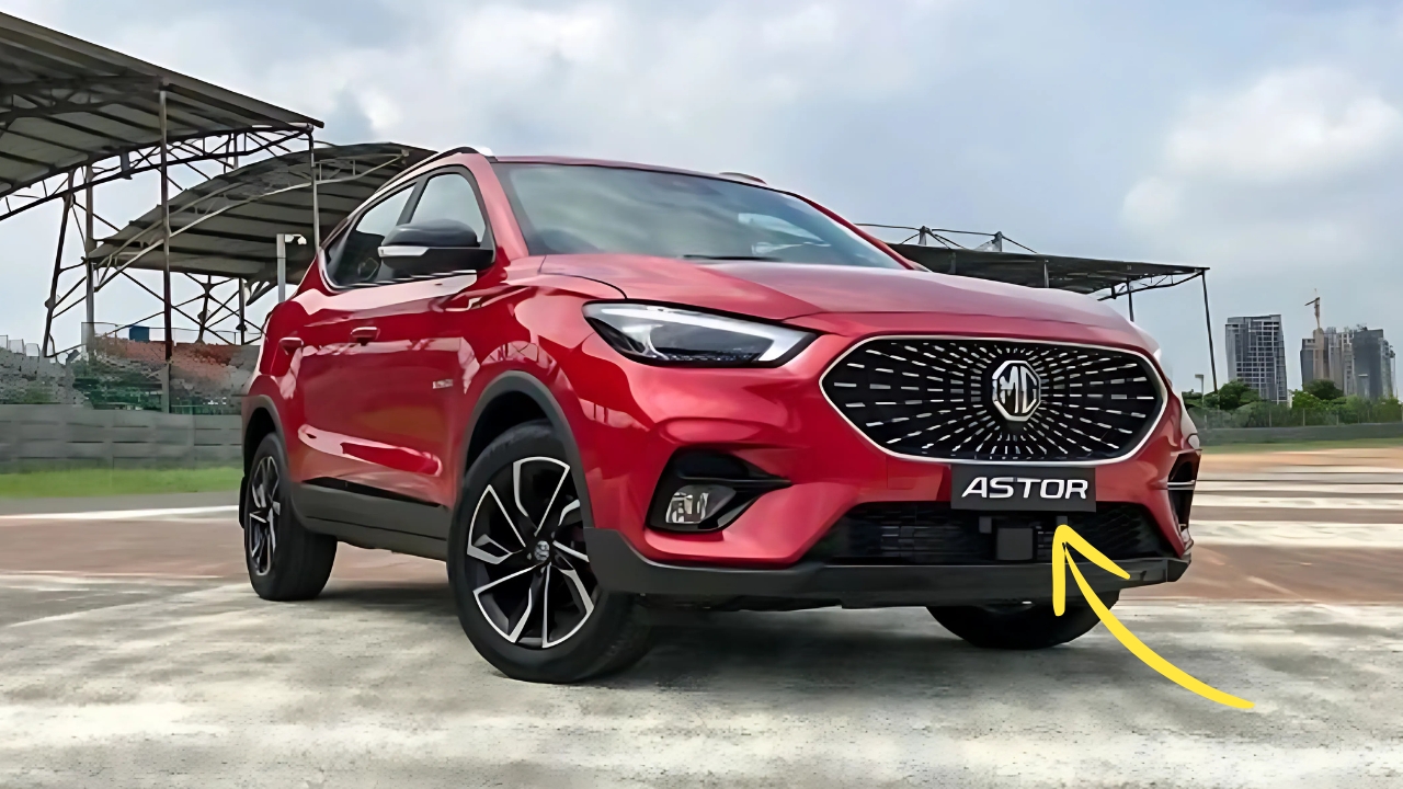 MG Astor Facelift
